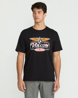 VOLCOM Revel Black Tee