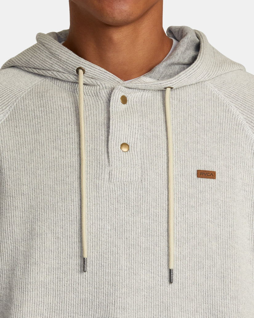 RVCA Port Silver Hoodie – Defy Boardshop