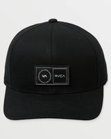 RVCA Platform Black Snapback Hat