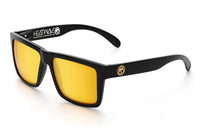 HEAT WAVE Vise Z87 Polarized Black/Gold Sunglasses