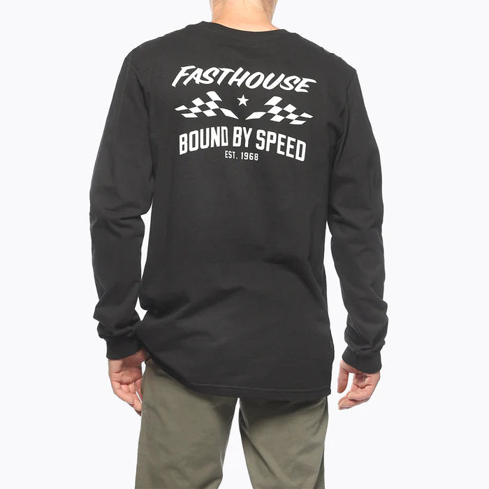 FASTHOUSE Bound Blk Long Sleeve Tee – Defy Boardshop