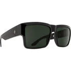 SPY Cyrus Shiny Black/Gray Green Sunglasses