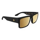 SPY Cyrus Mat Blk/Gold Mirror Sunglasses