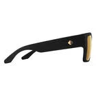 SPY Cyrus Mat Blk/Gold Mirror Sunglasses