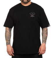 SULLEN No Quarters Black Tee