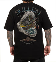 SULLEN No Quarters Black Tee
