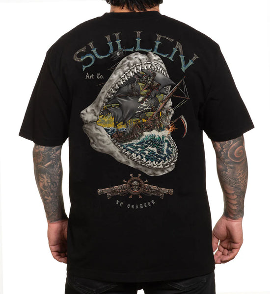 SULLEN No Quarters Black Tee