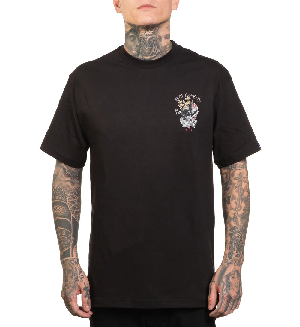 SULLEN Make Your Luck Black Tee – Defy Boardshop