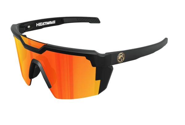 HEAT WAVE Future Tech Z87 Polarized Black/Sunblast Sunglasses