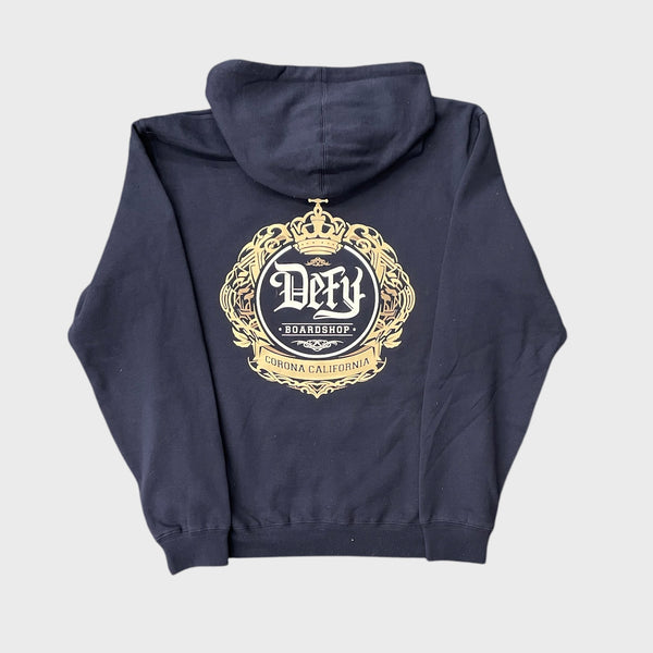 DEFY Monument Navy Hoodie