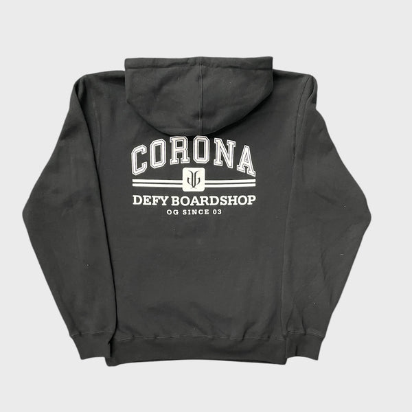 DEFY Corona Black Hoodie