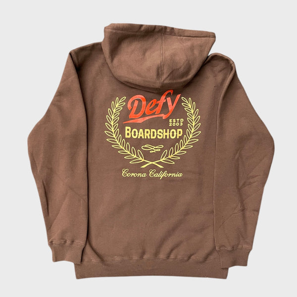 DEFY Miller Brown Hoodie