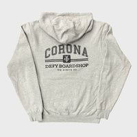 DEFY Corona Heather Grey Hoodie