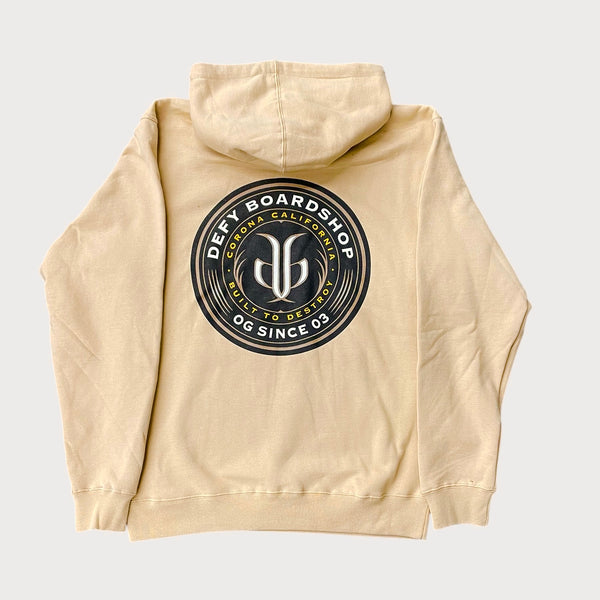 DEFY Record Sand Hoodie