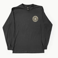 DEFY Record Black Long Sleeve Tee