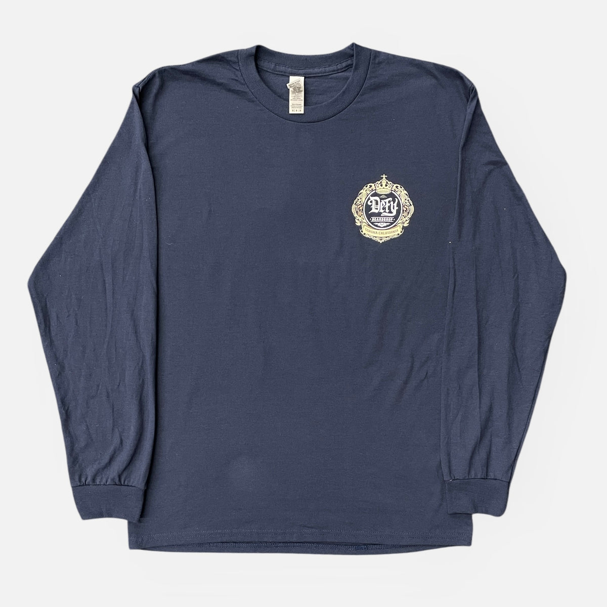 DEFY Monument Navy Long Sleeve Tee – Defy Boardshop