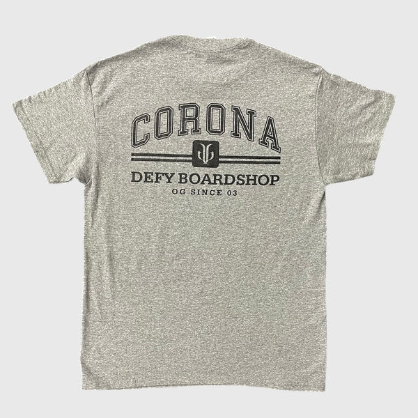 DEFY Corona Graphite Heather Tee