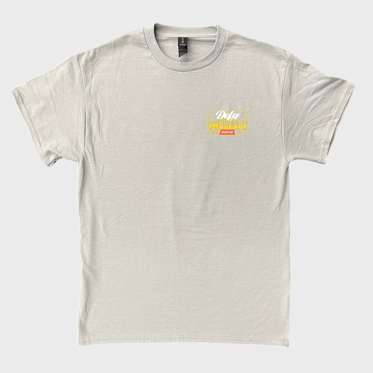DEFY Mountains Gravel Tee – Defy Boardshop