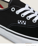 VANS Skate Authentic Black White Shoes