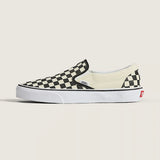 VANS Slip-On Checkerboard Black Off White Shoe