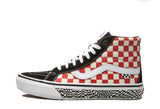 Sk8-Hi Grosso Black Red Check Shoe