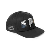 PRIMITIVE Imperial Black Snapback Hat