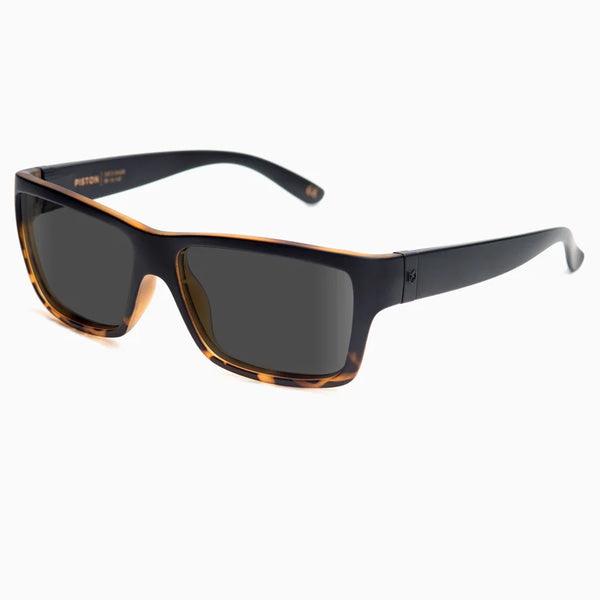 MADSON Piston Polarized Mat Black Tortoise Fade/Grey Sunglasses