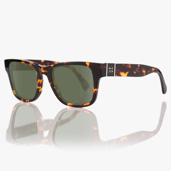 MADSON Memphis Polarized Dark Tort/G15 Sunglasses