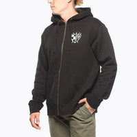 FASTHOUSE Mod Black Zip Hoodie