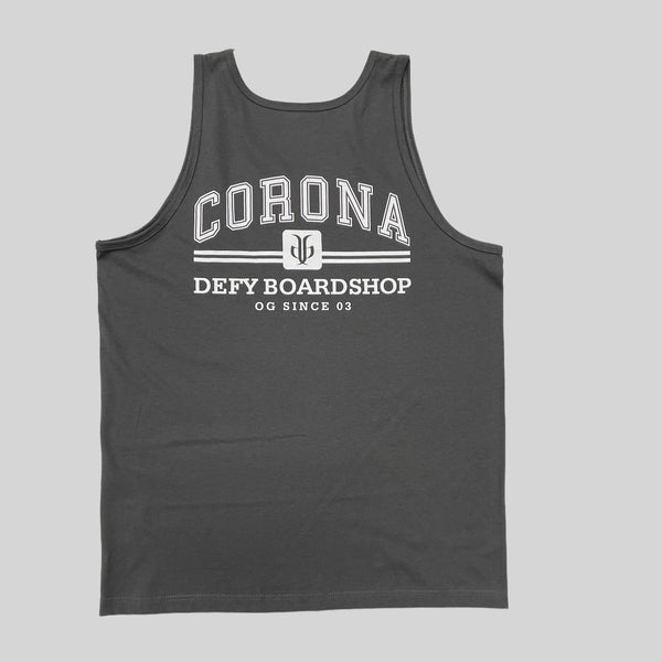 DEFY Corona Dark Grey Tank