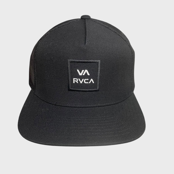 RVCA VA All The Way Black Trucker Hat