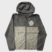 DEFY Black/Graphite Zip Windbreaker