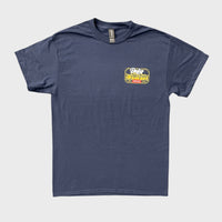 DEFY Mountains Navy Tee