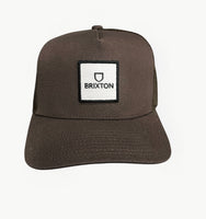 BRIXTON Alpha Block Brown Brown Hat