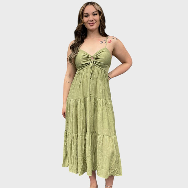 BLU PEPPER Nicole Sage Dress Defy Boardshop BLU PEPPER Nicole Sage Dress Defy Boardshop