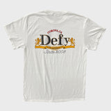 Defy Brew White Tee