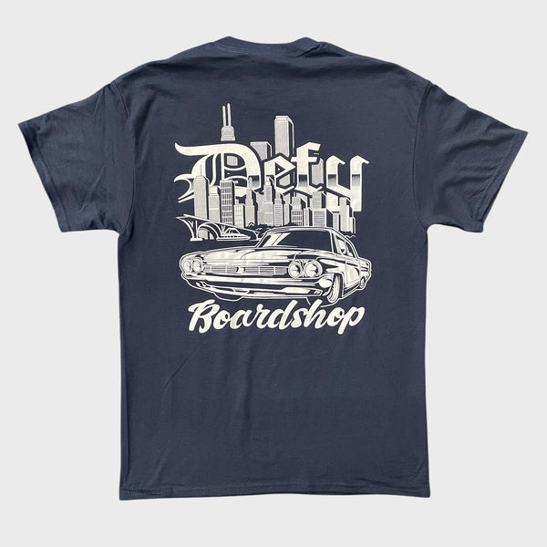 DEFY City Car Navy Tee