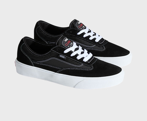 VANS Skate Caples Black White Shoe