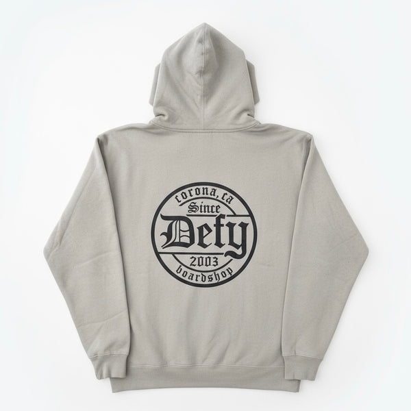 DEFY Gothic Cement Hoodie