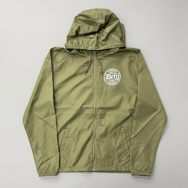 DEFY Army Zip Windbreaker