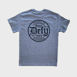 DEFY Gothic Graphite Heather Tee