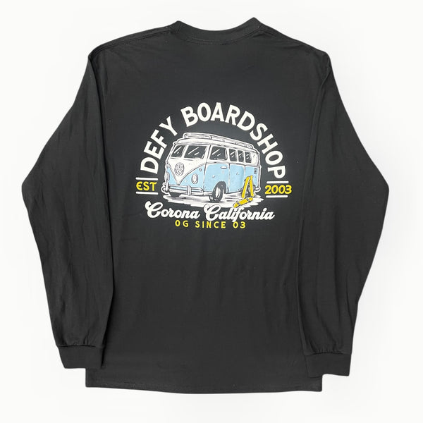 DEFY VW Black Long Sleeve Tee