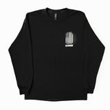 DEFY Flag Black Long Sleeve Tee