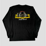 DEFY Brew Black Long Sleeve Tee