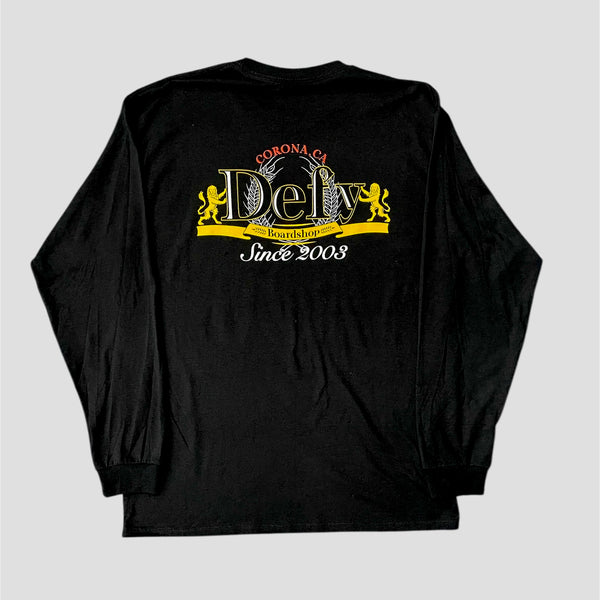 DEFY Brew Black Long Sleeve Tee