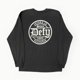 DEFY Gothic Black Long Sleeve Tee