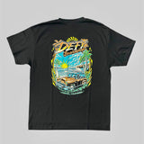 DEFY Surf Wagon Black Tee
