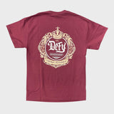 DEFY Monument Burgundy Tee