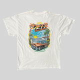 DEFY Surf Wagon White Tee