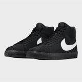 NIKE SB Blazer Mid Black/Black/White Shoe